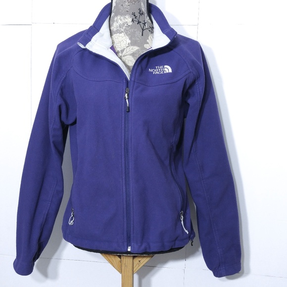 The North Face Jackets & Blazers - North Face Purple Jacket M Thick Fleece Full Zip
